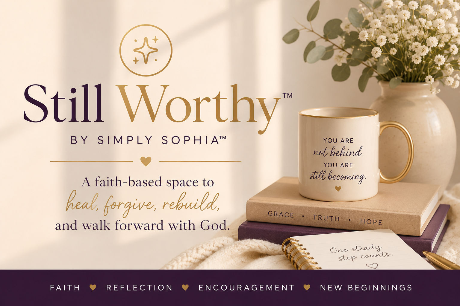 Still Worthy: a faith-based space to heal, forgive, rebuild, and walk forward with God